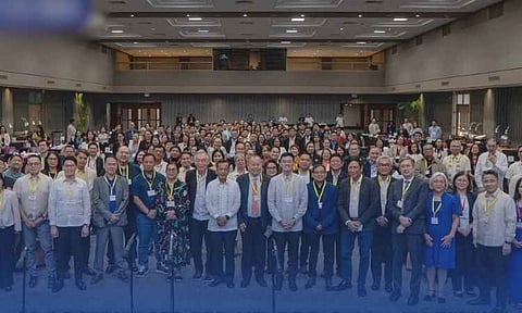 Representatives from national government agencies, regional offices, and local government units gather for the cluster sessions at the 4th Regional–National Investment Programming (RNIP) Dialogue held at the Philippine International Convention Center (PICC) to align regional development projects with the national budget.