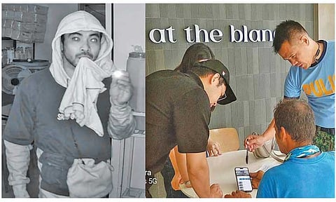 Police nab man for café robbery