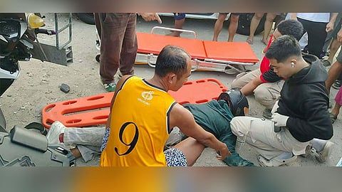 Pamilya nagmotorsiklo nabangga, amahan patay