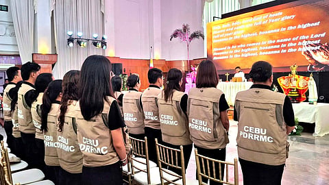 Misa gipahigayon sa Kapitolyo alang sa nabiktima sa linog niadtong 2025