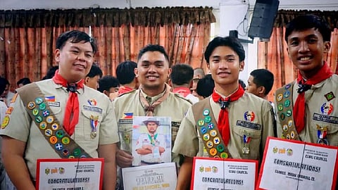 Abellana scouts earn top scouting honors