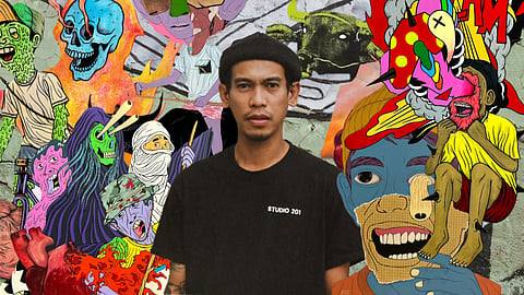 Painting life as it changes Argao artist confronts mortality, memory