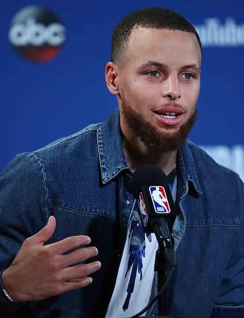 Stephen Curry. (AP)