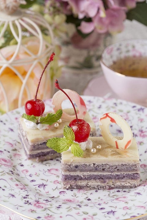 Ube Opera cake. (Contributed photo)
