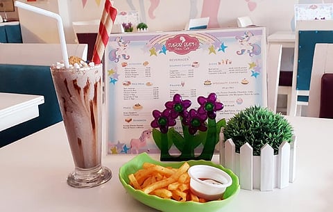 CAGAYAN DE ORO. The cookies and cream frappe and fries I ordered when I visited Sugar Rush Dream Cafe. (Jo Ann Sablad)