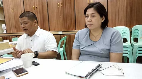 BACOLOD. Roel Venus, Ceneco member-consumers integrated services division chief and Malou Parroco, Ceneco public relations officer. (Teresa Ellera)