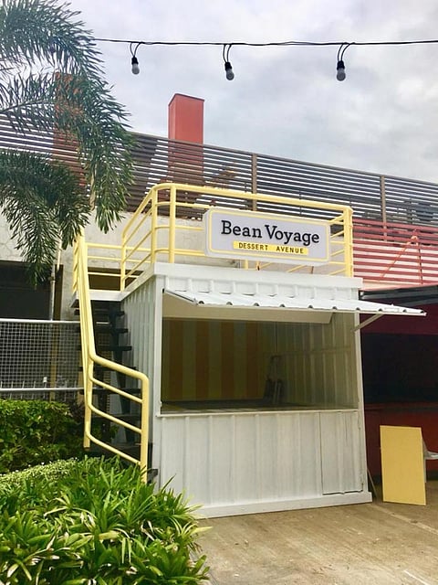 The Bean Voyage kiosk is located on the left side of The Hive. They're open at 5 p.m. to 12 a.m. (Photo from Bean Voyage Facebook page)
