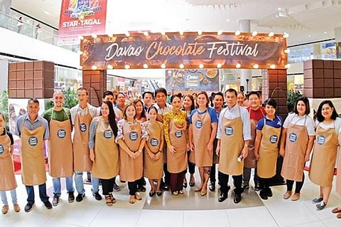 DAVAO. Opening of the Chocolate Festival last year at SM City Davao. (File Photo)