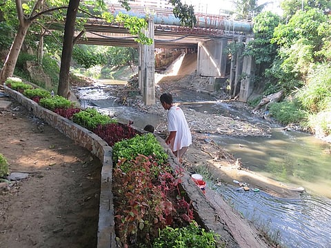 Shared Duty. This portion of the 20-kilometer Butuanon River in Mandaue City is part of the pilot area for the river's rehabilitation. Aside from clean-up drives, the Mandaue City and Cebu City governments are focused on providing slope protection through sheet piling and riprap construction to prevent erosion. The Butuanon River starts from the mountains in upper Cebu City, crosses Mandaue City, then drains into the Mactan Channel. (SunStar Foto / Allan Cuizon)
