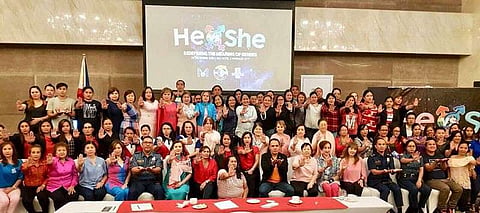 MANDAUE. The Mandaue City Government and Zonta Club of Cebu II say, "Stop Gender-based Violence!" (Contributed Photo)