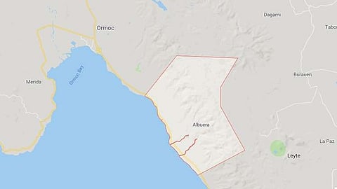 Albuera, Leyte map