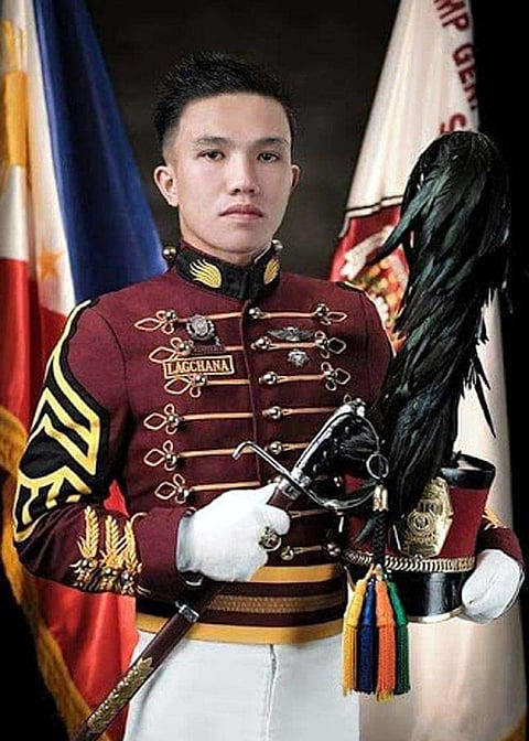 CORDILLERA. Police Cadet Ferdinand Mark Haguiling Lagchana from Barangay Bato-Alatbang, Mayoyao, Ifugao. (PNPA information office photo)