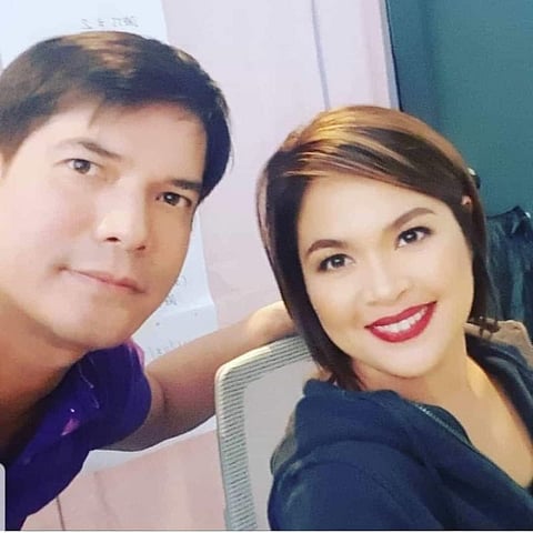 BACOLOD. Ced Torrecarrion with actress Judy Ann Santos. (Contributed photo)