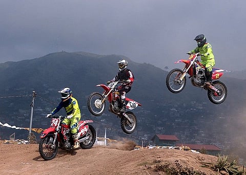 BAGUIO. Dirt bikes enthusiasts from all over the country are expected to join the the 1st Kapangan Invitational motocross slated May 26. (Photo by Roderick Osis)