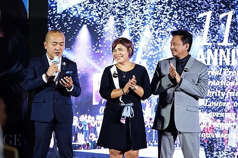 CAGAYAN DE ORO. Antonio Yanga, L'Oreal PPD general manager with JuRo. (Hannah Wabe)