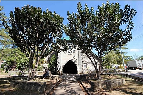 SAGADA. A visit in Sagada, Mountain Province is never complete without a tour of the Church of St. Mary the Virgin built in 1904 by American missionaries led by Rev. John Staunton. The church is one of the tourist destinations of the town. (Photo by Jean Nicole Cortes)