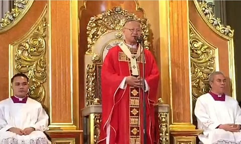 Cebu Archbishop Jose Palma. (Photo courtesy of Cebu Metropolitan Cathedral)