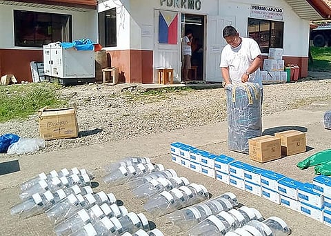 BAGUIO. More than 6,000 sets of personal protective equipment were turned over by Department of Health (DOH) through the OCD-CAR to the different private hospital facilities in the Cordillera region last week. DOH is set to provide PPEs to the other hospitals in other parts of the Cordillera in the coming weeks. (Photo by Redjie Melvic Cawis)