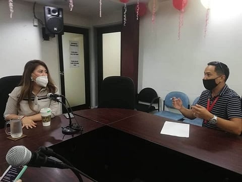 Executive Assistant IV Reina Manuel on July 30, 2020 coordinates with City Veterinary Officer Dr. Christian Arcilla for the preparation of the free neutering of the city's cats and dogs, which will begin this August. (Contributed photo)