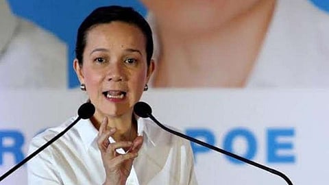 MANILA. Senator Grace Poe.