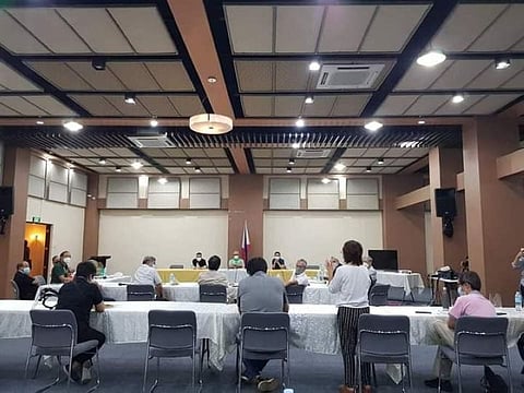BACOLOD. Representatives of various business groups in Bacolod City and Negros Occidental meet with Visayas Inter-Agency Task Force retired major general Mel Feliciano in the city on Friday. (Contributed Photo)