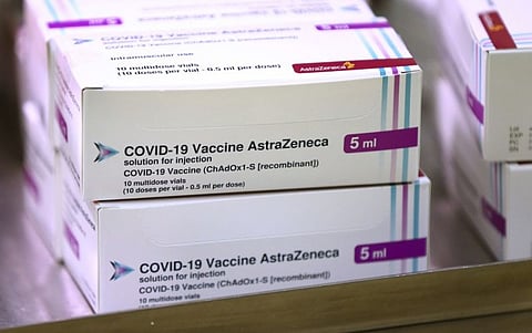 PENDING. Despite having around 17 million doses ordered by the national government, the business community, and local government units, AstraZeneca's application for emergency use authorization for the Covid-19 Vaccine AstraZeneca is still pending approval by the Food and Drug Administration. (AP photo)