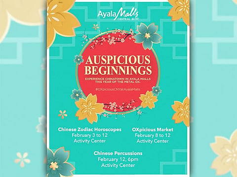 4 ways to welcome the Year of the Ox at AyalaMalls Central Bloc