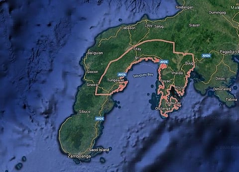 Zamboanga Sibugay map. (Google Maps)