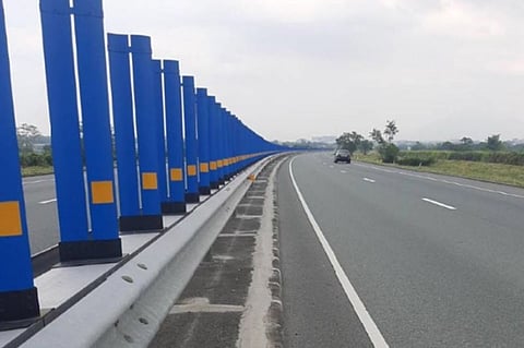 UPGRADES AT SCTEX. Anti-glare panels installed at SCTEX meridian. (Contributed photo)