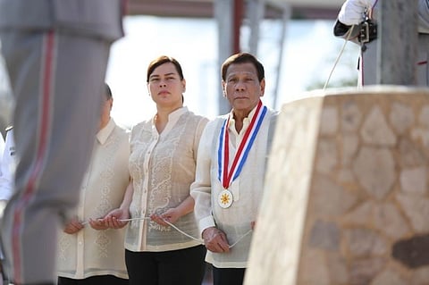 MANILA. Vice President Sara Duterte and former President Rodrigo Duterte.