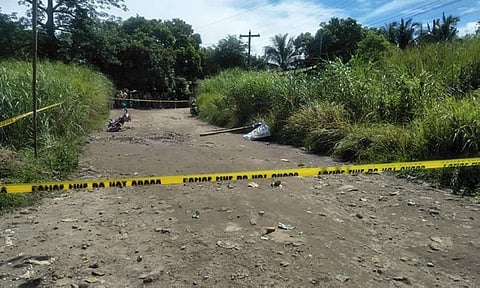 BACOLOD. Former inmate Francis Mark Rito was shot dead by an unidentified suspect at Barangay Mandalagan in Bacolod City Tuesday morning, May 31, 2022. (Contributed Photo)
