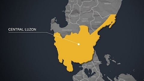 Central Luzon map.