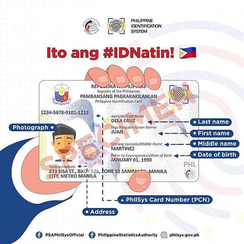 Lehitimong National ID, makuha lamang sa PSA