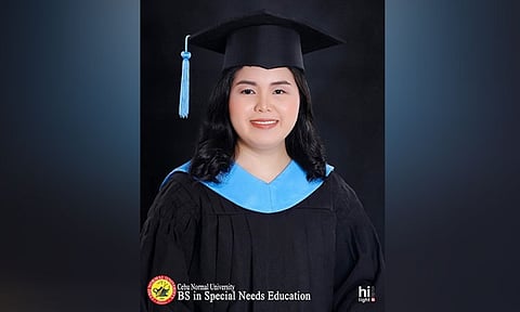Cyril Blanco Bergado of Cebu Normal University (Contributed photo)