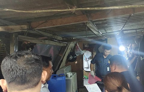 A couple was arrested in Barangay Taculing, Bacolod City on Friday, July 14, 2023, after they allegedly exploited their minor children to cybersex trade. (Contributed)