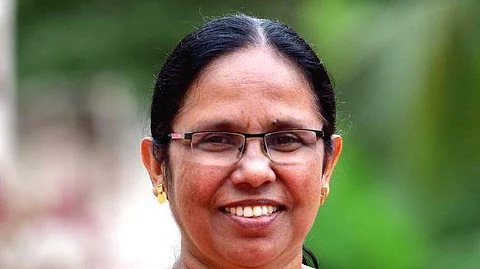 ആരോഗ്യമന്ത്രി കെ കെ ശൈലജ 