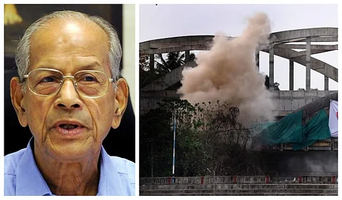 എന്തുകൊണ്ട് നാഗമ്പടം പാലം പൊളിഞ്ഞില്ല? മെട്രോമാന് ഇ ശ്രീധരന് പറയുന്നു