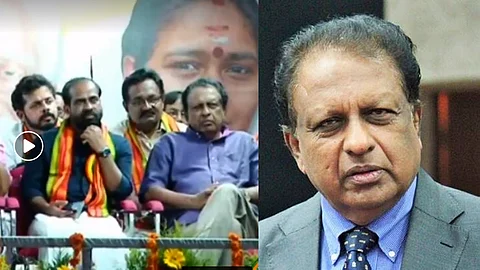 കോണ്ഗ്രസിന്റേത് ജനകീയ സ്ഥാനാര്ത്ഥികളെന്ന് പറഞ്ഞ ടിപി ശ്രീനിവാസന് 29ാം നാള് കുമ്മനത്തെ വാഴ്ത്തി മോദിയുടെ വേദിയില്