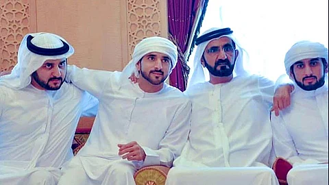 യുഎഇയില് കല്യാണമേളം, ദുബായ് ഭരണാധികാരിയുടെ മൂന്ന് മക്കളുടെ വിവാഹം ഒരേ വേദിയില്