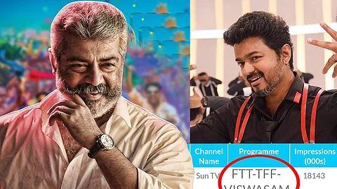 തമിഴകത്ത് തല തന്നെ നമ്പര് വണ്, ടെലിവിഷന് റേറ്റിംഗില് അജിത്തിന് പുതിയ റെക്കോര്ഡ്