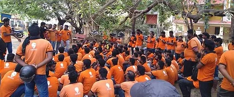 പൊരിവെയിലത്തടക്കം സ്വിഗ്ഗിക്കായി 12-13 മണിക്കൂര് ഓട്ടം, കൂലി തുച്ഛം ; തൊഴിലാളികള് പ്രക്ഷോഭത്തില്