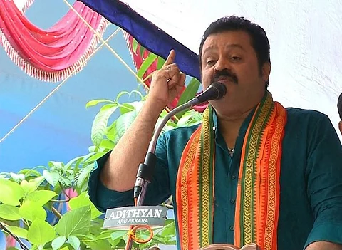 ആ ഫണ്ട് ഞാനിങ്ങെടുക്കുമെന്ന് സുരേഷ് ഗോപി ; പാലം നിര്മ്മാണം വൈകിപ്പിക്കുന്നതില് മുന്നറിയിപ്പ്