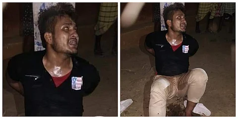 തൂണില് ചേര്ത്തുകെട്ടി ഏഴുമണിക്കൂര് ക്രൂരമായി മര്ദ്ദിച്ച് ജയ് ശ്രീറാം വിളിപ്പിച്ചു; മുസ്ലിം യുവാവിന് ദാരുണാന്ത്യം