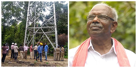 ‘കെഎസ്ഇബിയുടെ അതിക്രമങ്ങള് കാണണം’; 110 കെവി ലൈന് സമര്പ്പിക്കാനെത്തുന്ന എംഎം മണിയോട് ശാന്തിവനം കൂട്ടായ്മ