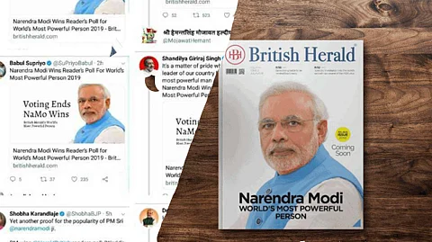 FactCheck:മോദിയെ ലോകത്തെ ഏറ്റവും ശക്തനാക്കിയ ‘ബ്രിട്ടീഷ് ഹെരാള്ഡ്’ കൊച്ചി സ്വദേശിയുടേത്,മുന്നിര ബ്രിട്ടീഷ് മാധ്യമമെന്നത് വ്യാജപ്രചരണം