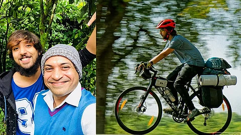 സൈക്കിളിലേറി മലയാള സിനിമയിലേക്ക് നസ്രിയയുടെ സഹോദരന്, നവീന് നസിം അമ്പിളിയിലെ സൈക്ലിസ്റ്റ്