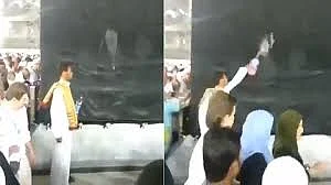 Fact Check : വിശുദ്ധ ശിവലിംഗമെന്ന് വിശേഷിപ്പിച്ച് യുവാവ് കഅബയില് പാലൊഴിച്ചെന്നത് വ്യാജ പ്രചരണം