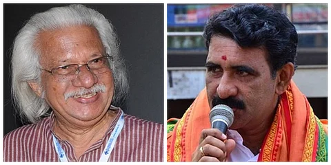 ‘അടൂരിന്റെ വീട്ടുപടിക്കലും ജയ് ശ്രീറാം മുഴക്കും, കേള്ക്കാനാകില്ലെങ്കില് ചന്ദ്രനില് പോകൂ’; ഭീഷണിയുമായി ബി ഗോപാലകൃഷ്ണന്