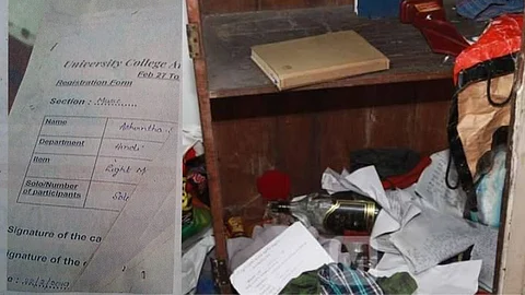 ശരിക്കും ഉത്തരപ്പേപ്പര് കിട്ടിയോ?; യൂണിവേഴ്സിറ്റി കോളേജ് യൂണിയന് ഓഫീസില് കണ്ടെത്തിയ കടലാസുകള് ഏത്?