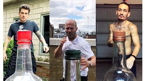 ആരാണ് ബോട്ടില് ക്യാപ് ചലഞ്ചിന് പിന്നില്?, മലയാളത്തില് ഏറ്റെടുത്ത് ഉണ്ണി മുകുന്ദനും നീരജും